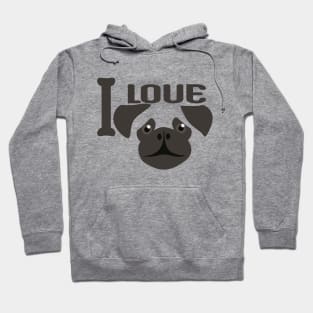 I LOVE DOGS, MAN'S BEST FRIEND Hoodie